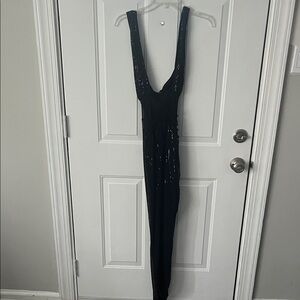 Elegant Black Sleeveless Dress